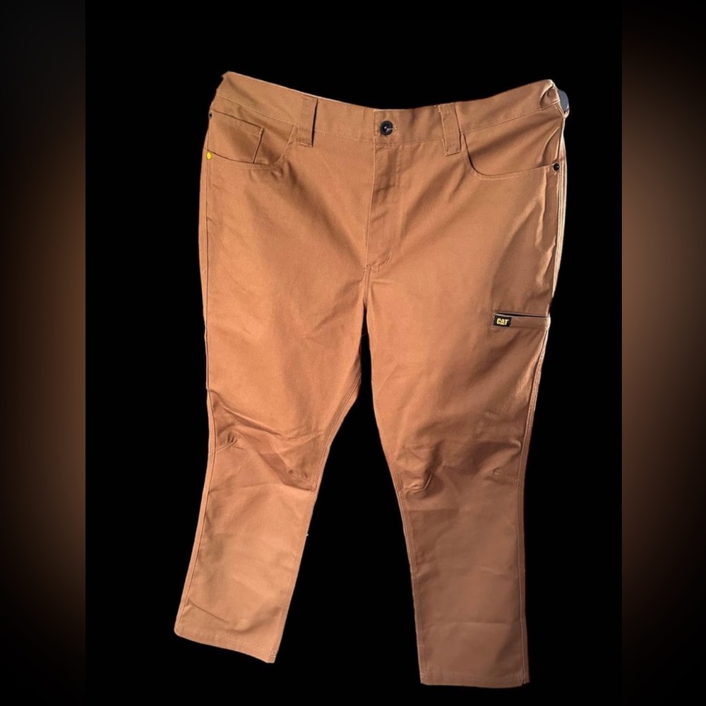 NWOT Mens Caterpillar CAT Utility Work Pants 40x32 Rigid Twill Tried On Only